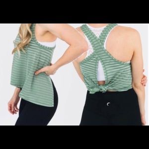 Forest Nimbus Split Back Tank